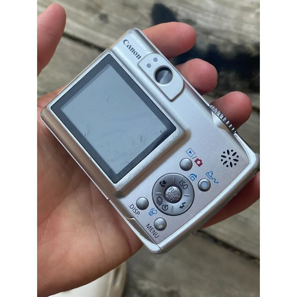 Canon PowerShot A550 Digital Camera UNTESTED 7.1MP 4x Optical Zoom - Picture 4 of 9